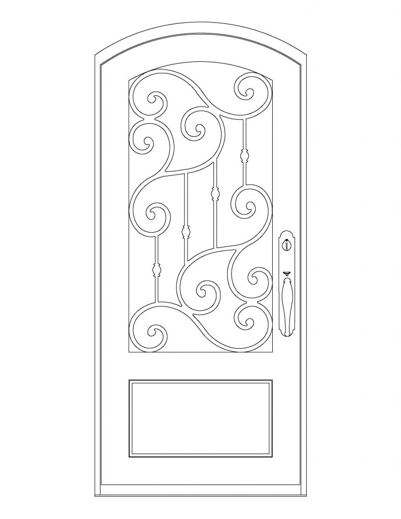 Iron Door Design Gallery Iron Works U.S.A. Choose Design Style