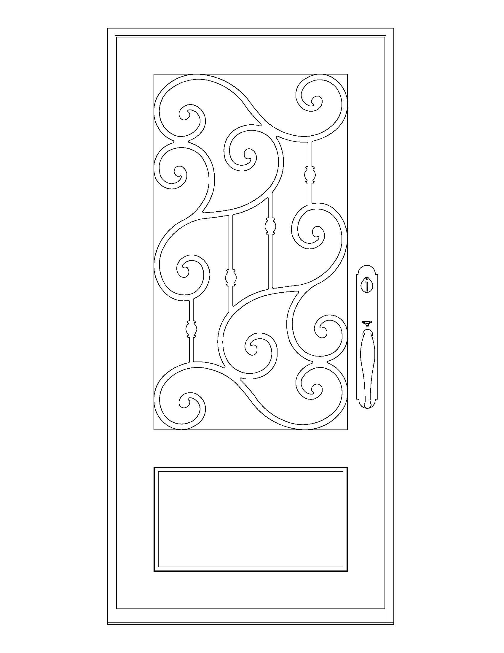 Wrought Iron Doors