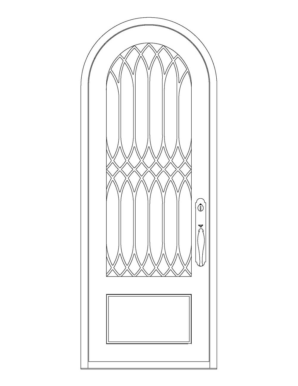 Wrought Iron Doors