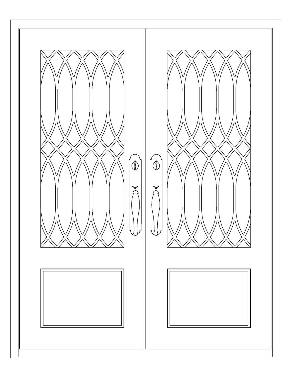 Wrought Iron Doors