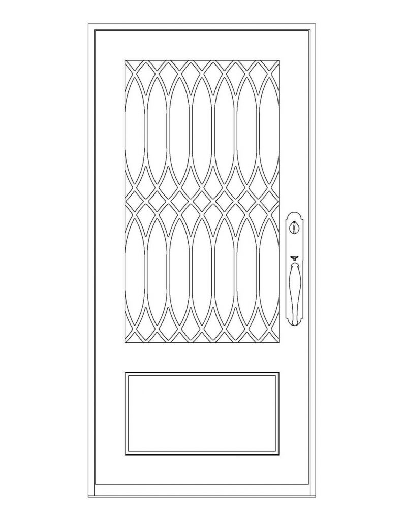 Iron Door Design Gallery Iron Works U.S.A. Choose Design Style