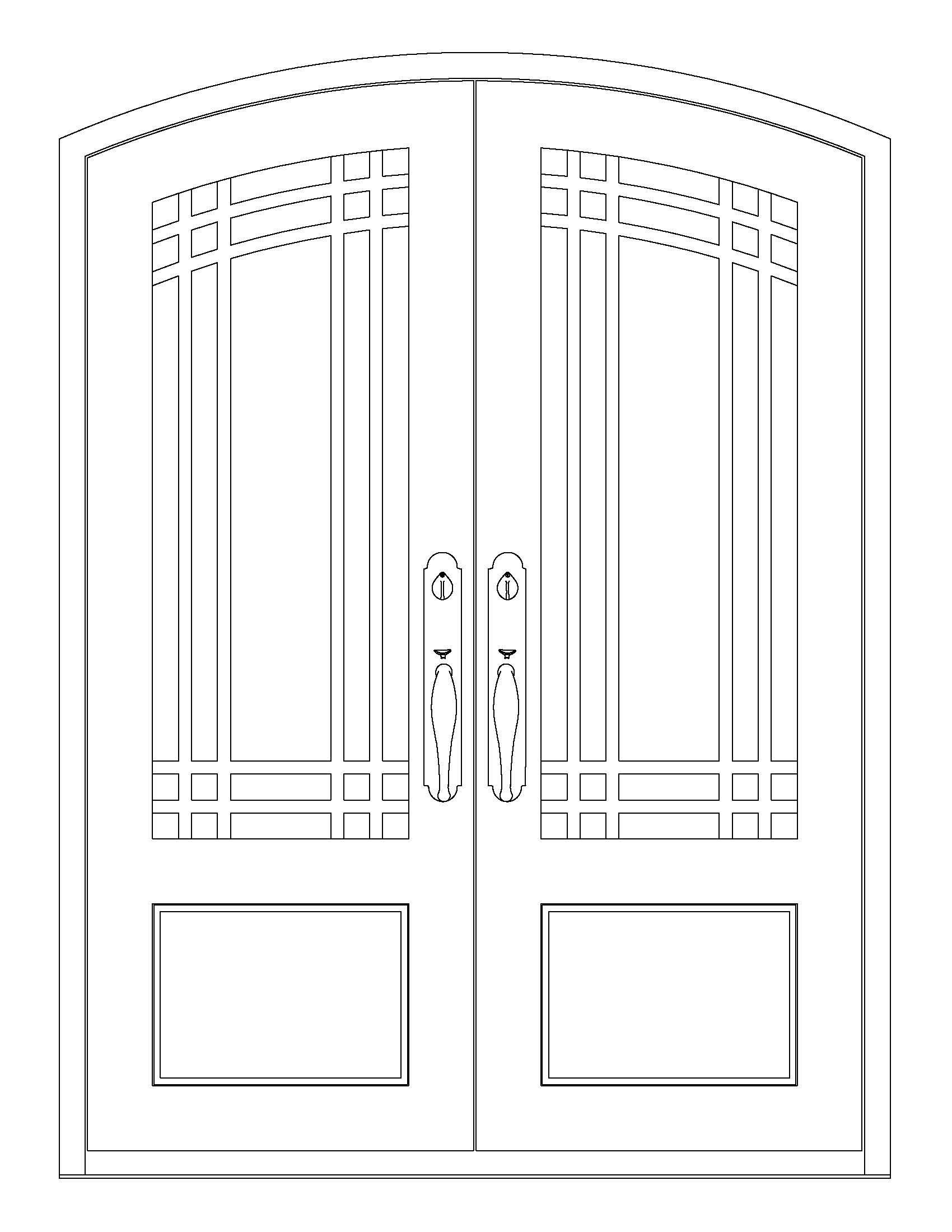 Wrought Iron Doors