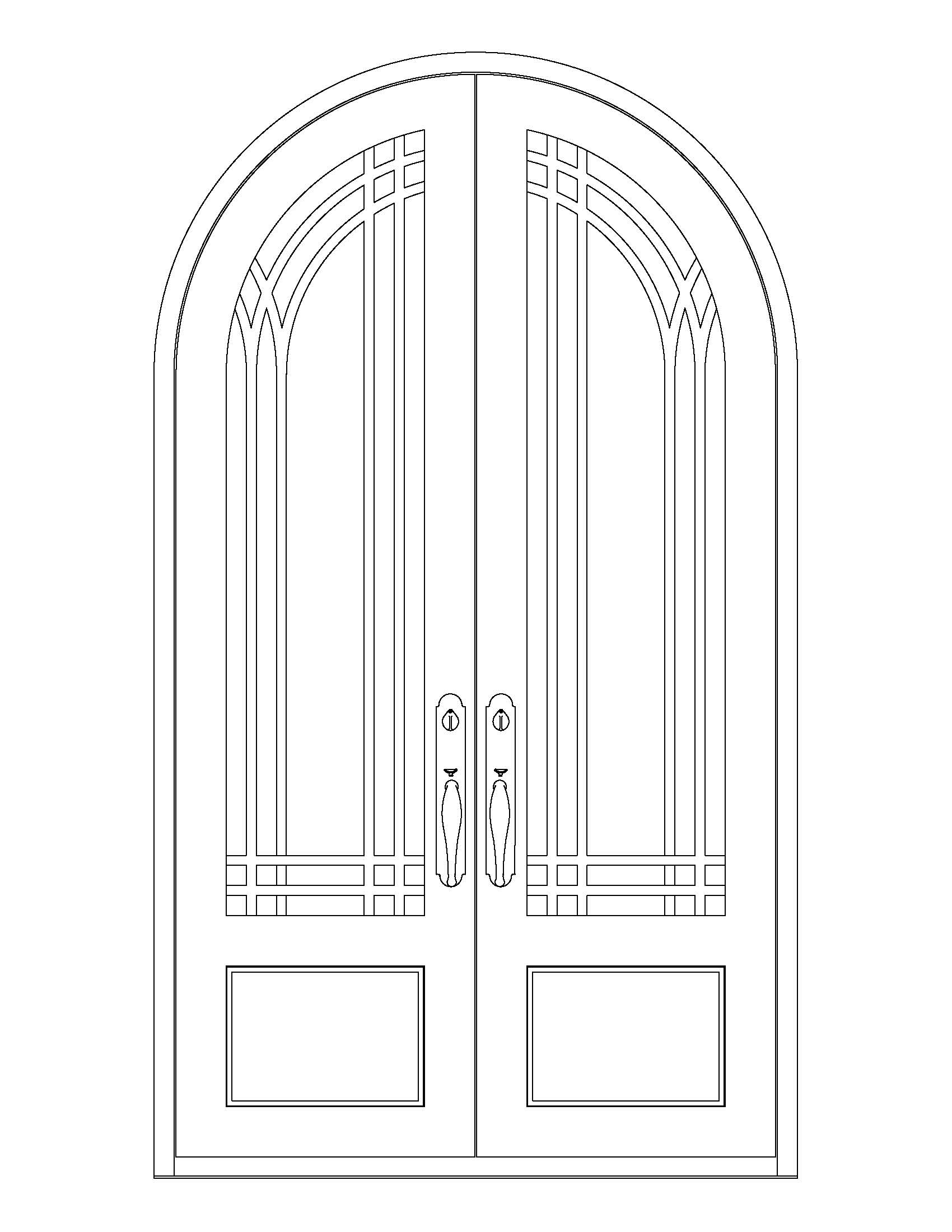 Wrought Iron Doors