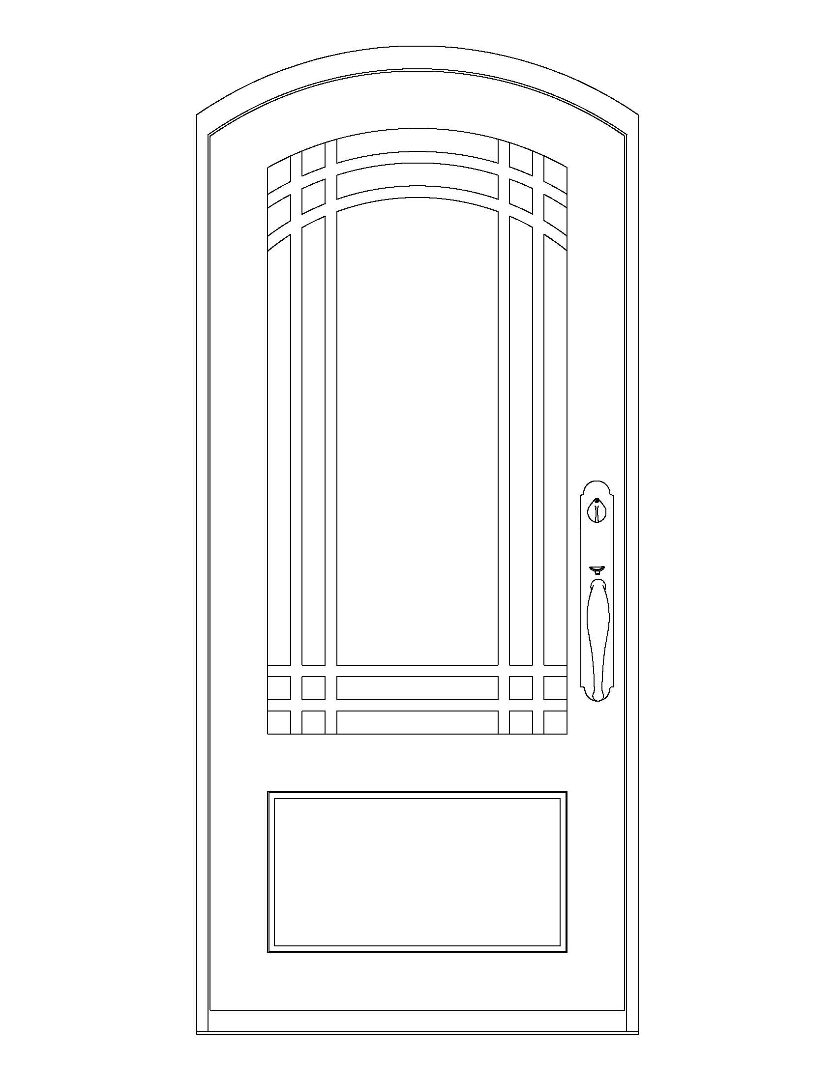 Wrought Iron Doors