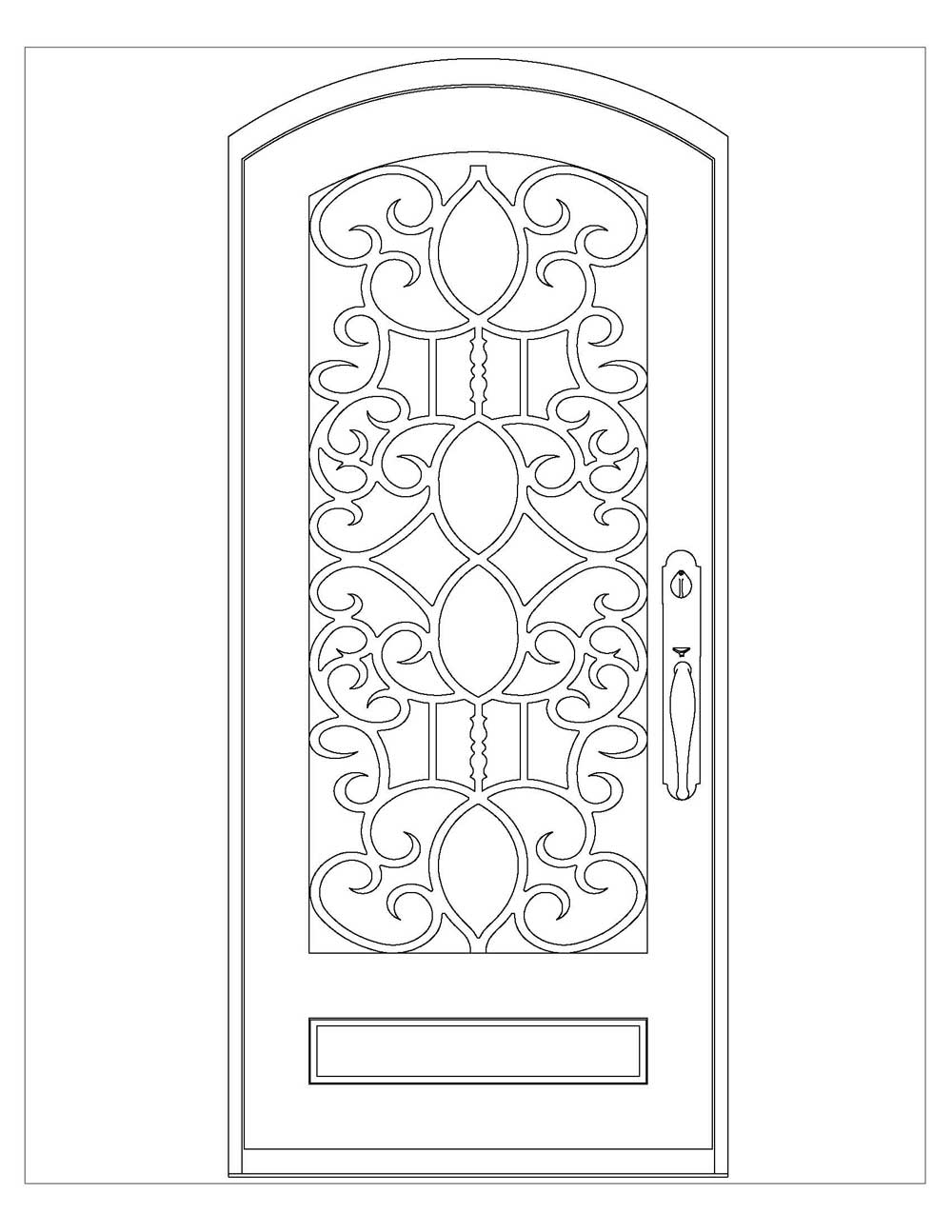 Wrought Iron Doors