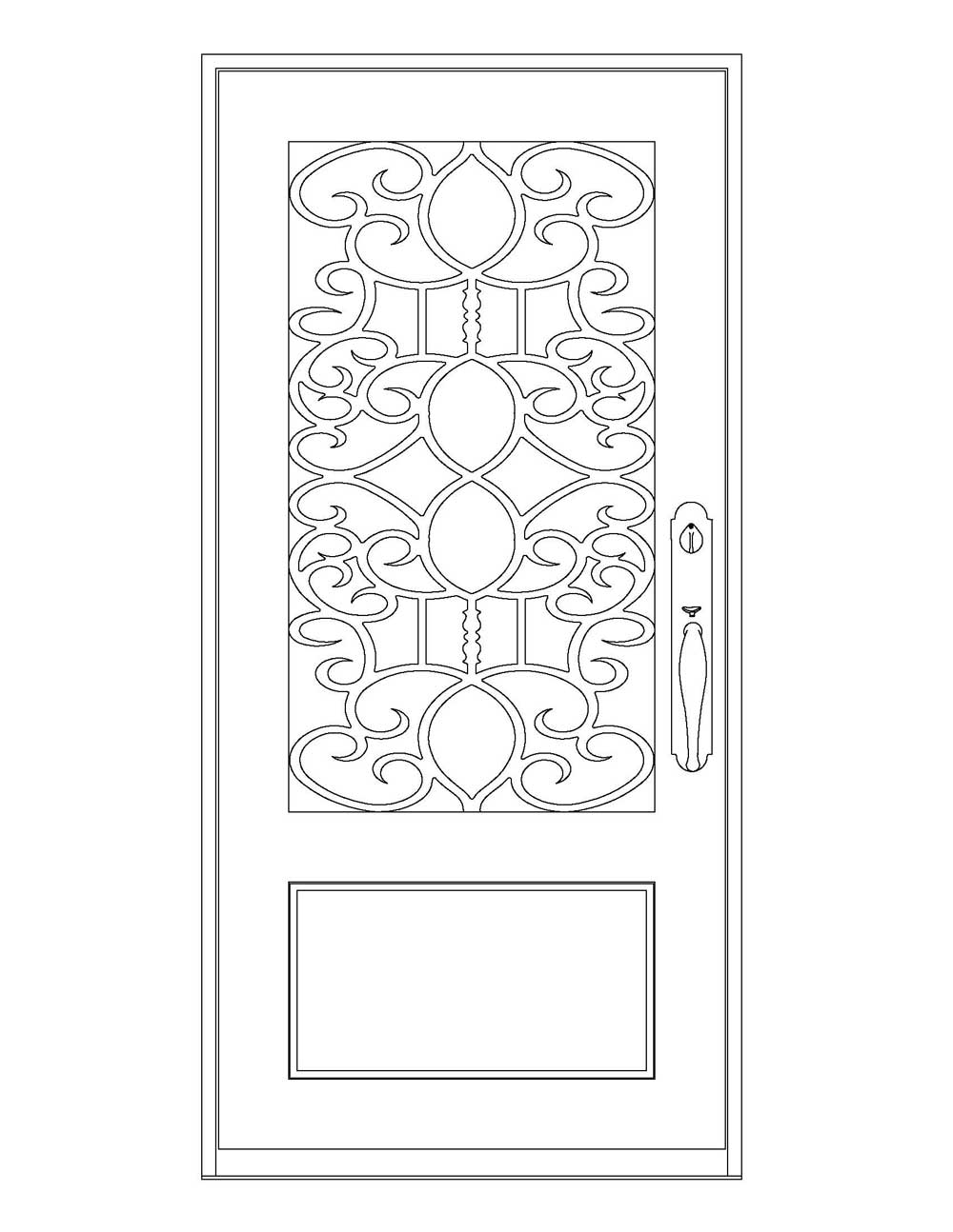 Wrought Iron Doors