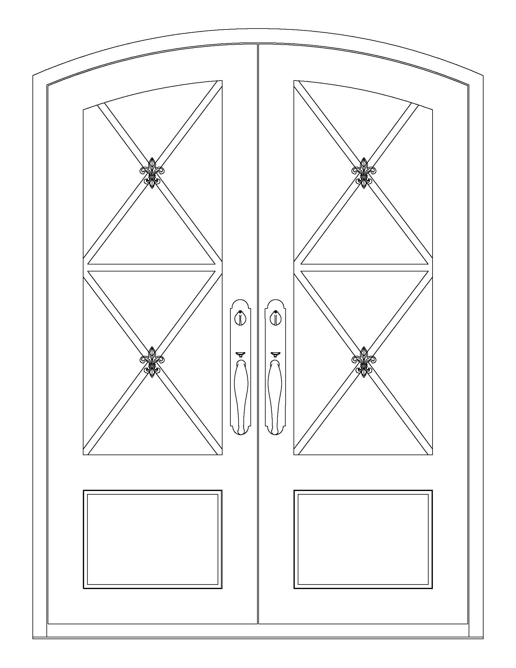 Wrought Iron Doors