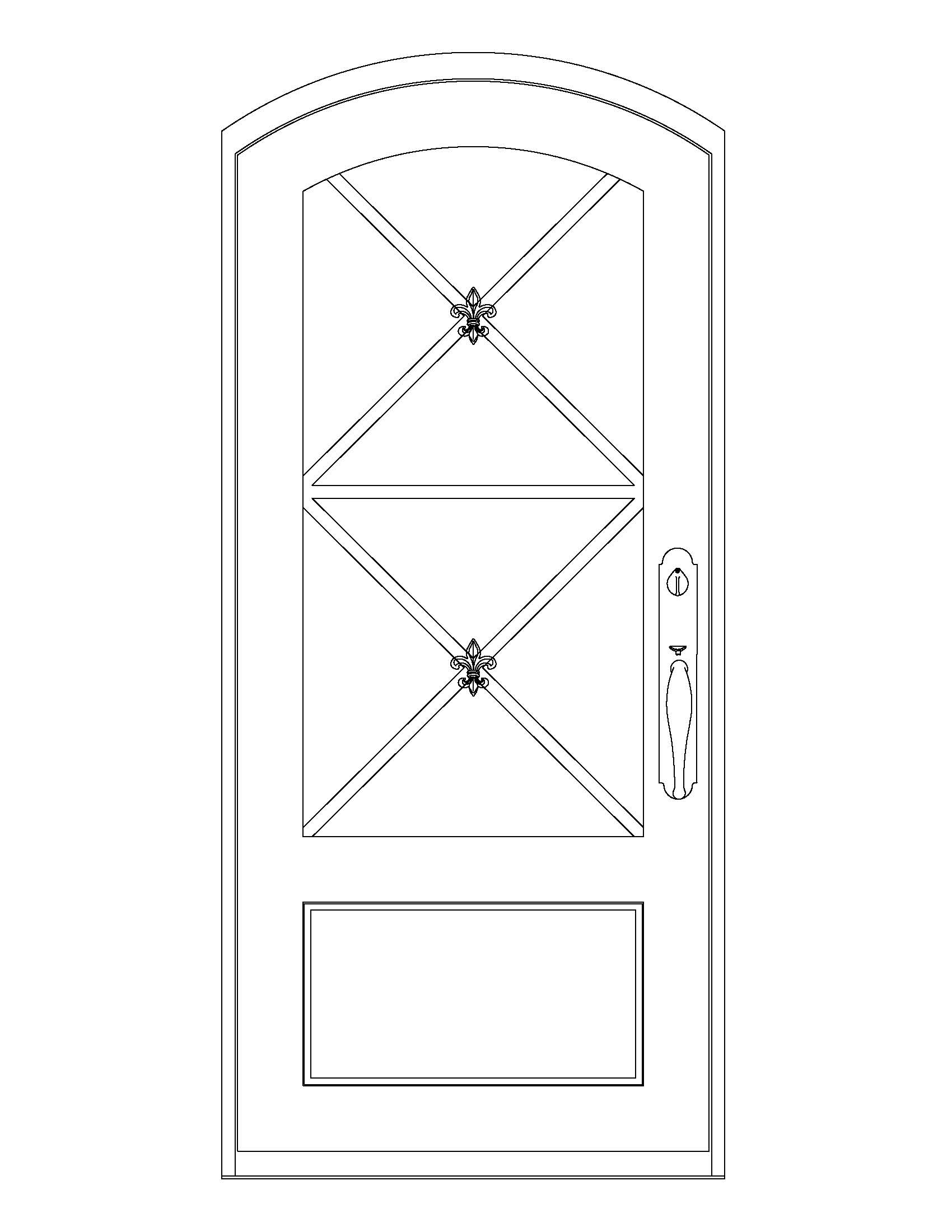 Wrought Iron Doors