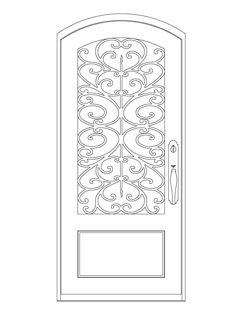 Wrought Iron Doors