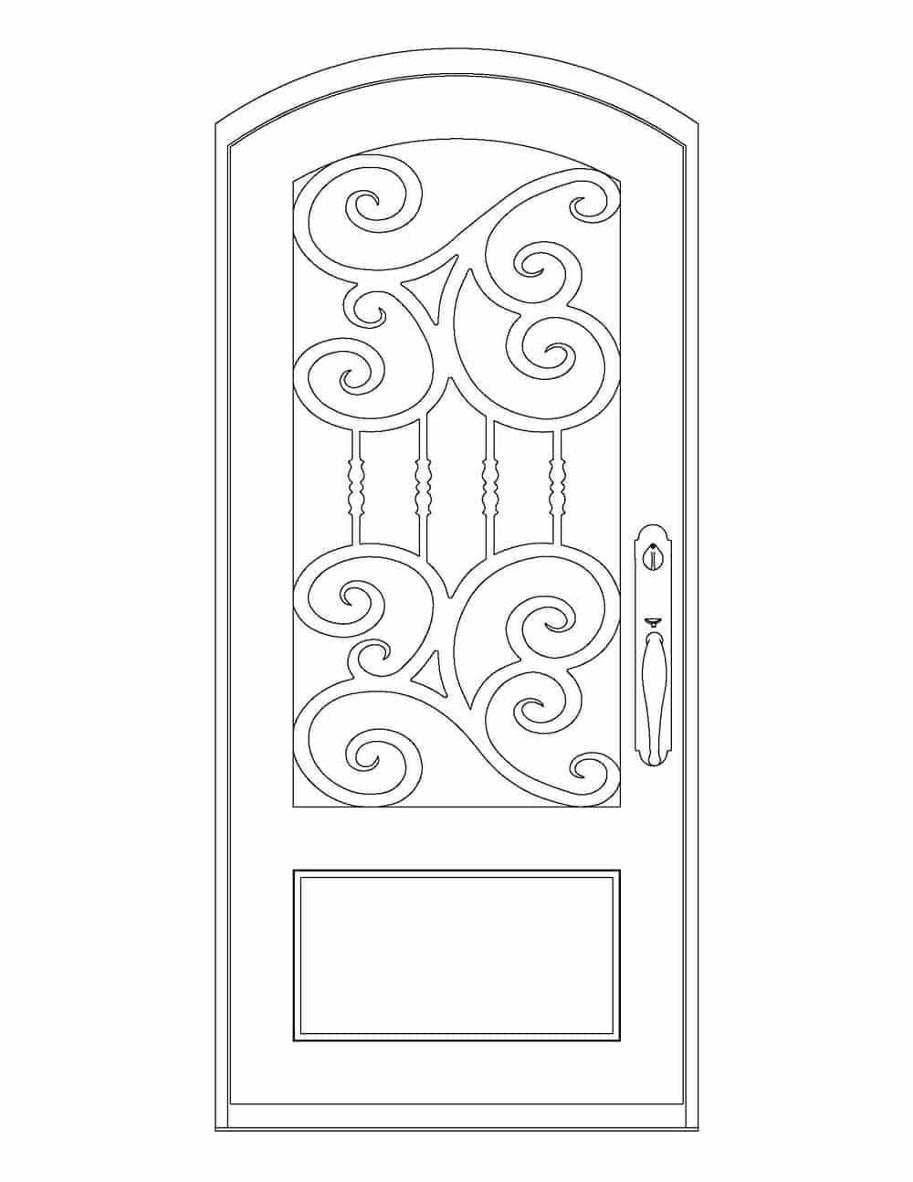 Wrought Iron Doors