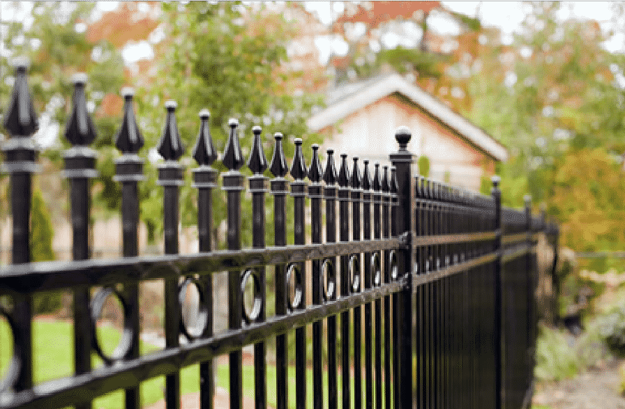 wrought iron fencing