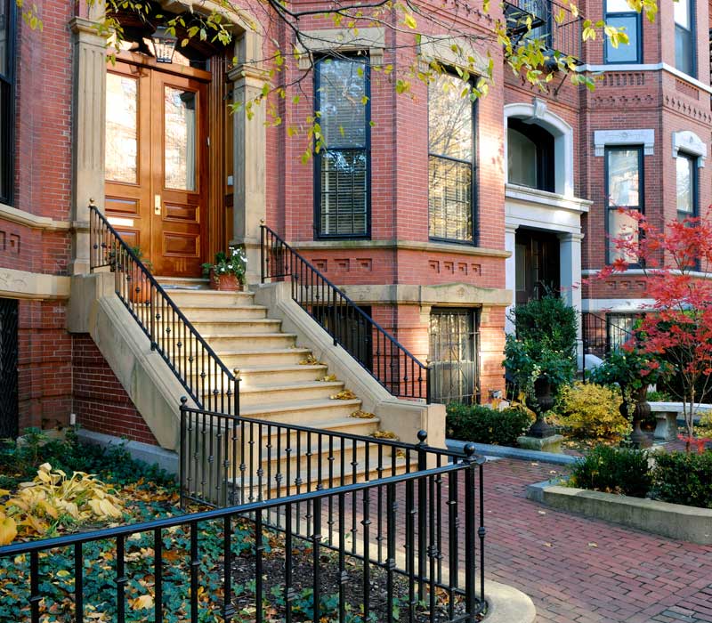 Back Bay Facades Wrought Iron Railings & Handrails