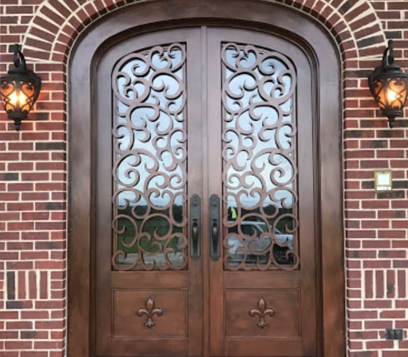 Wrought Iron Doors